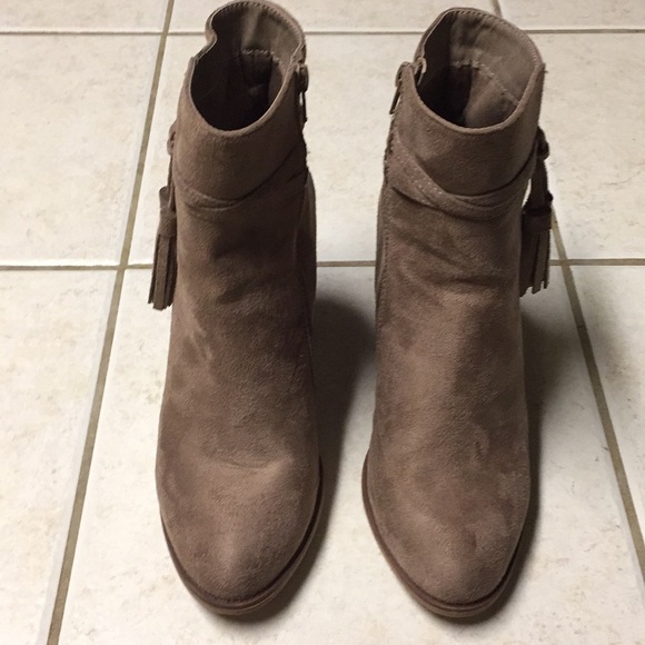 ✨✨Reduced only worn once Suede Brown Boots✨✨ - Picture 3 of 5